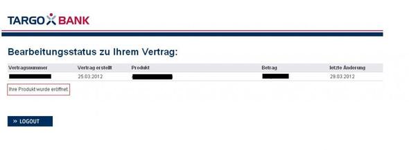 Targobank Ihr Produkt Wurde Eroffnet Ist Der Kredit Jetzt Bewilligt Shopping Finanzierung Raten