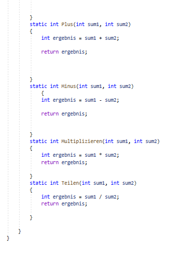 TASCHENRECHNER IN C visual data 7