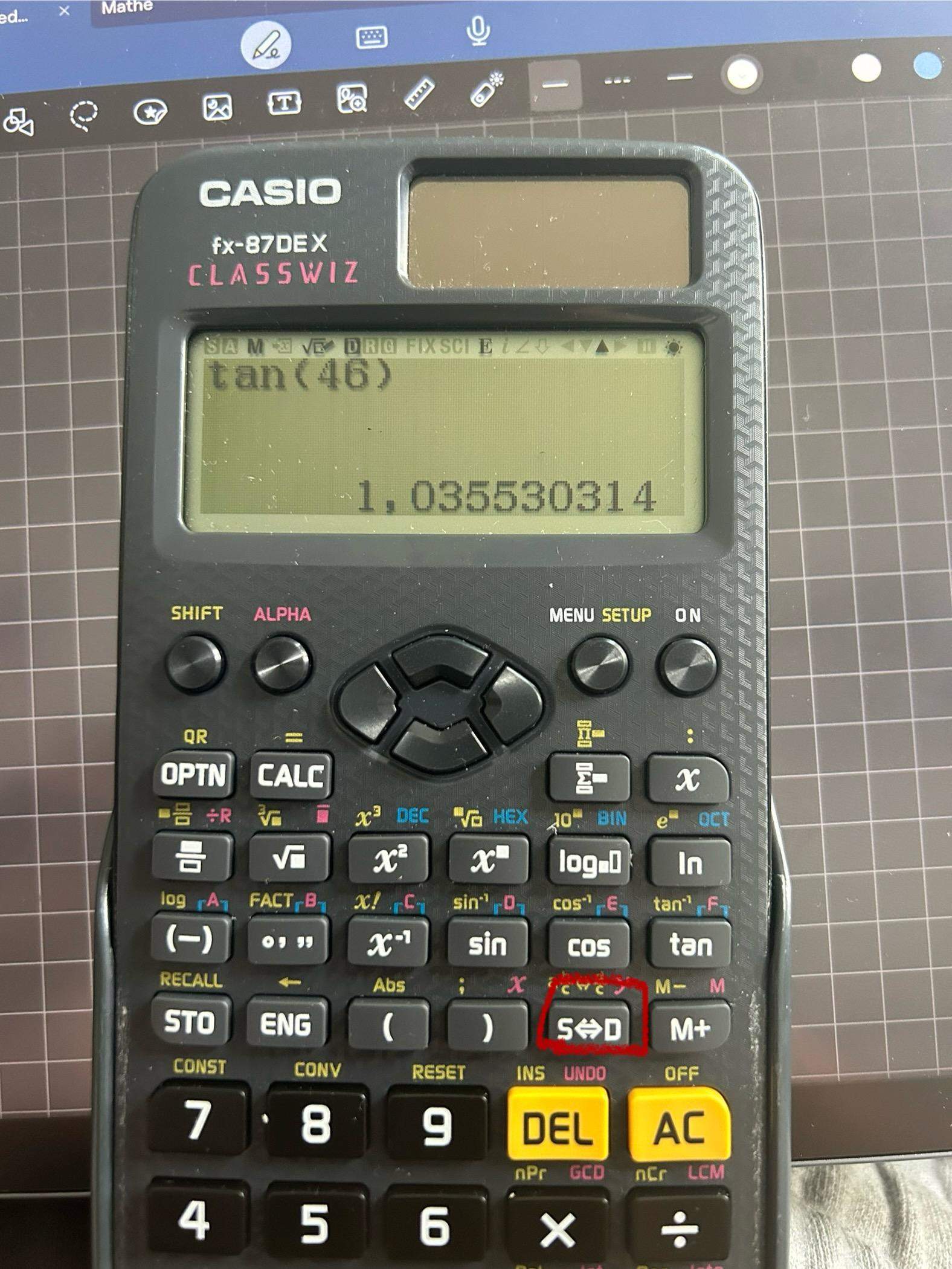 Casio Taschenrechner Ergebnis Nicht Als Bruch Anzeigen Taschenrechner zeigt Ergebnis nicht als Bruch an? (rechnen)