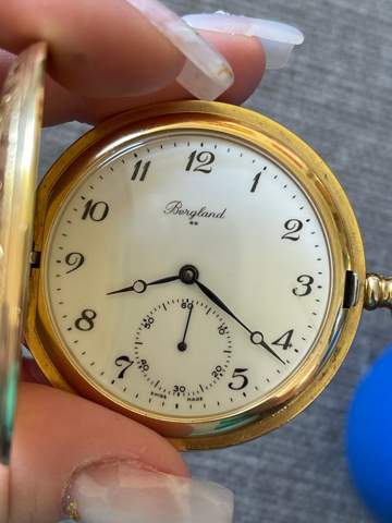 Taschenuhr Bergland (Marke, Wert? Gold) Uhr