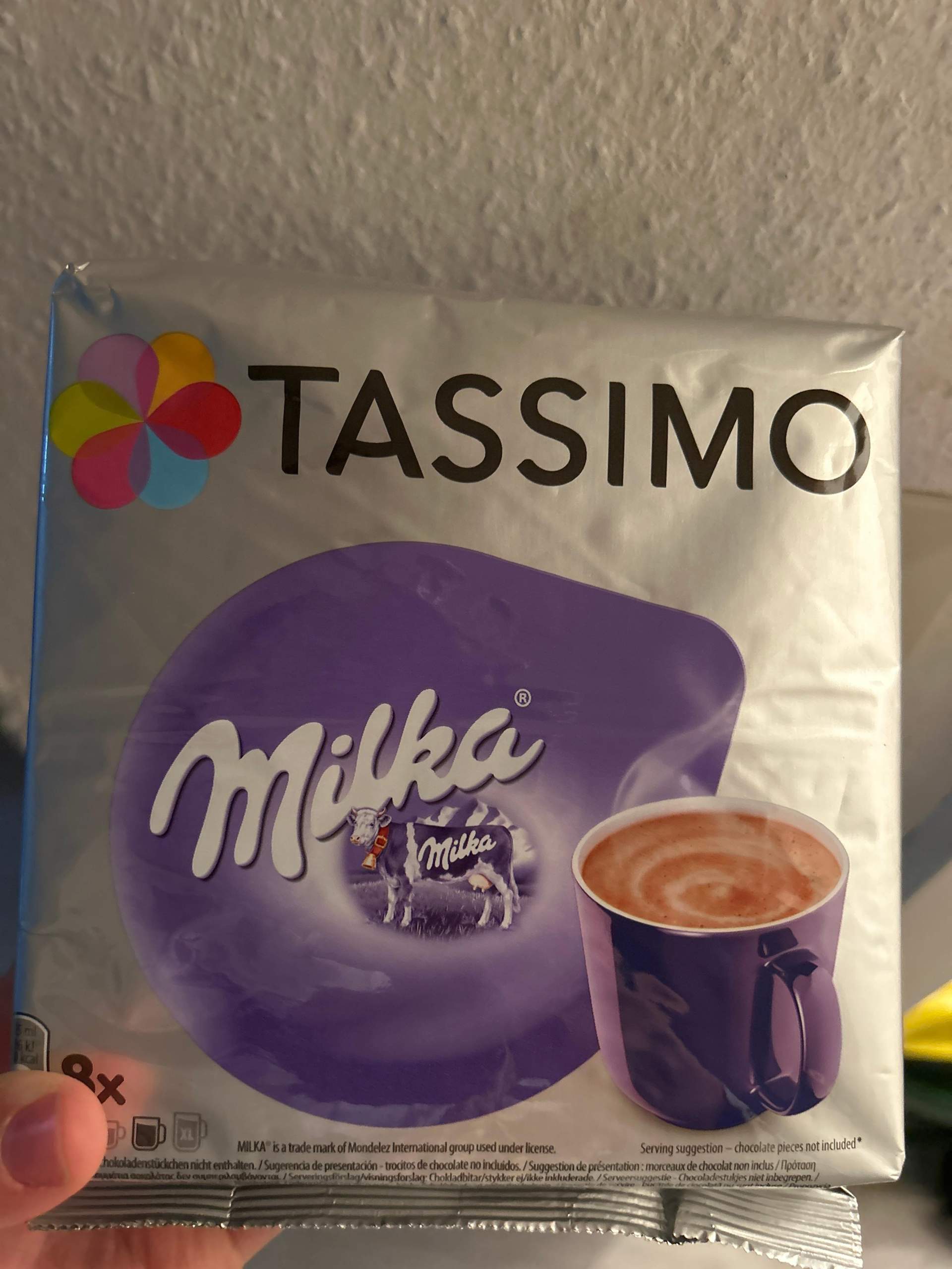 Tassimo Milka Kapseln nochverwendbar? (Getränke, Süßigkeiten, Haltbarkeit)