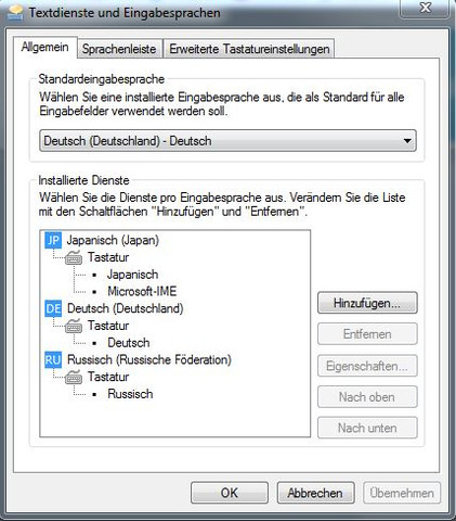 Tastatur Umstellen Geht Nicht Computer Pc Windows 7