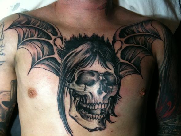 johnny christ the rev tattoo - (Tattoo, A7X)