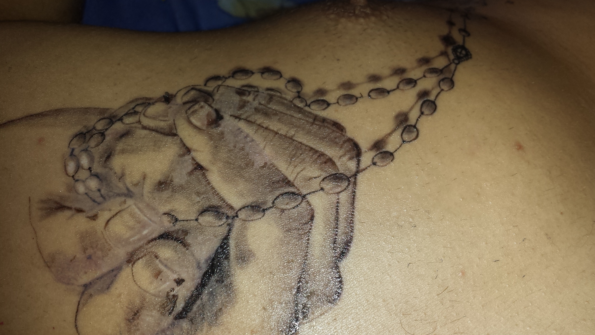 Tattoo abheilung 5ter tag (Pflege)