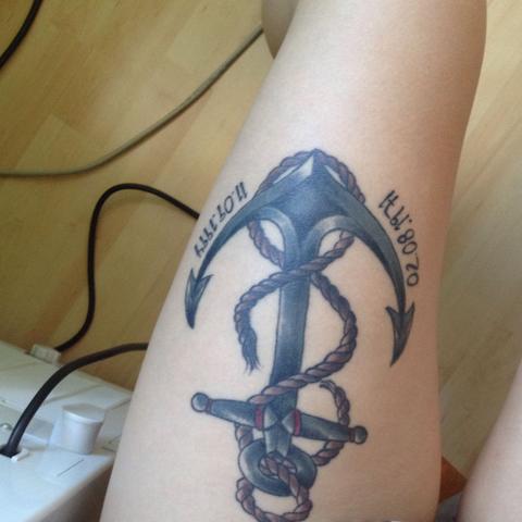 Also das ist das tattoo  - (Ideen, Tattoo, Kreativität)