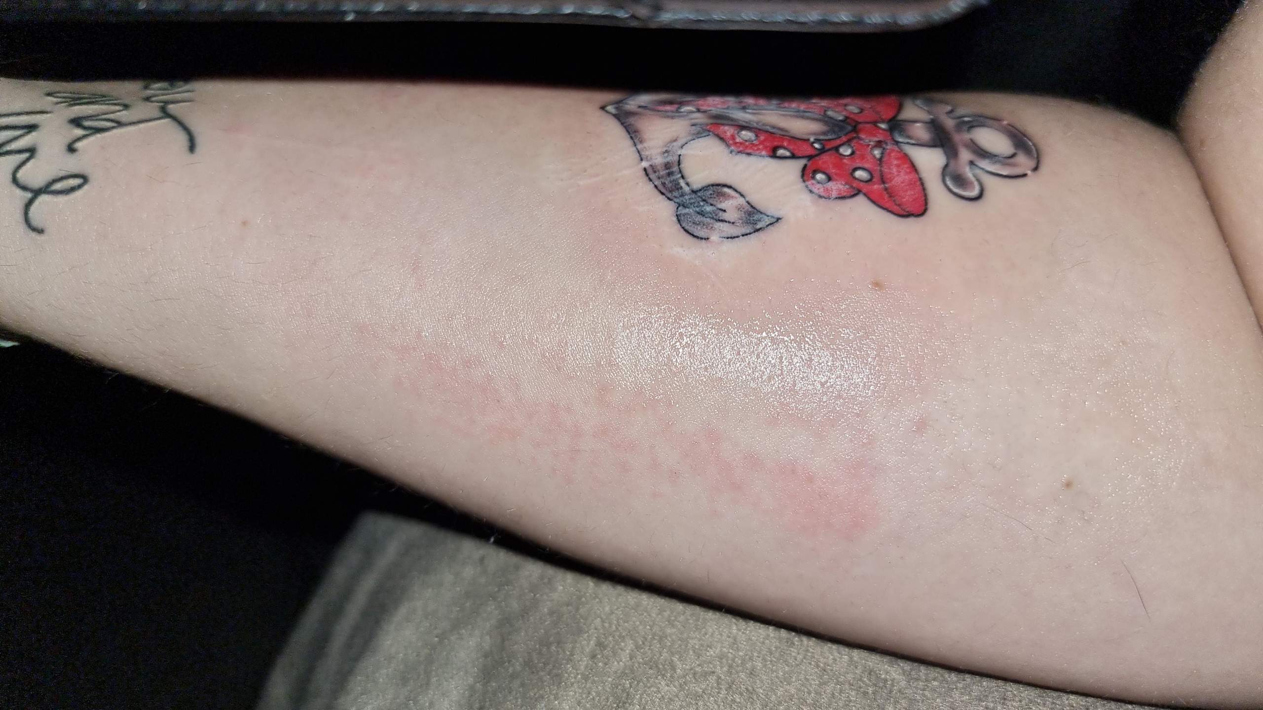 Tattoo frisch gestochen gestern? (Körper, Aussehen, Pflege)