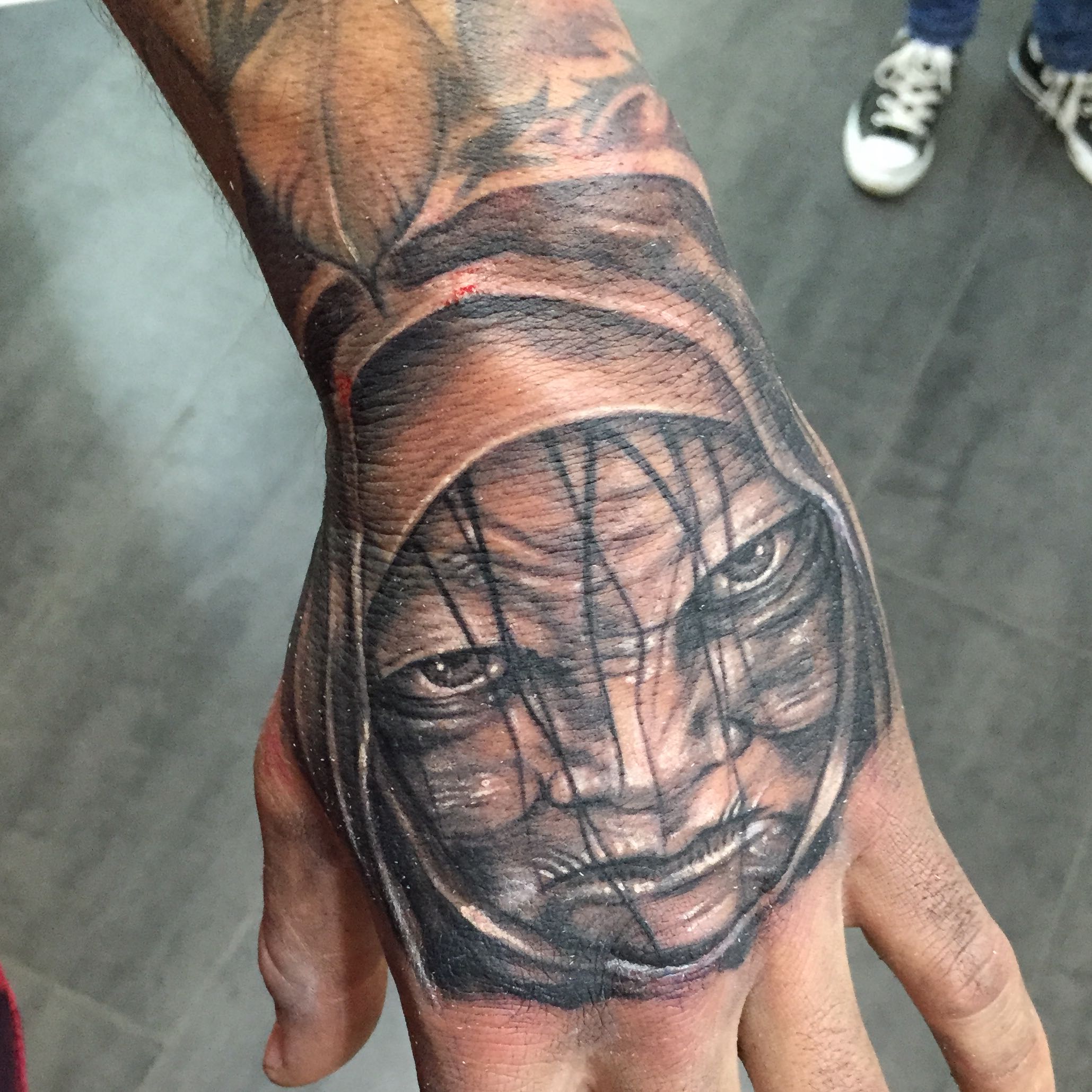 Tattoo Handrücken