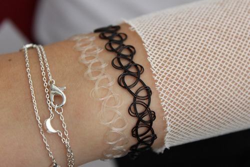 TattooKette der 90er (Schmuck, Armband, Halskette)