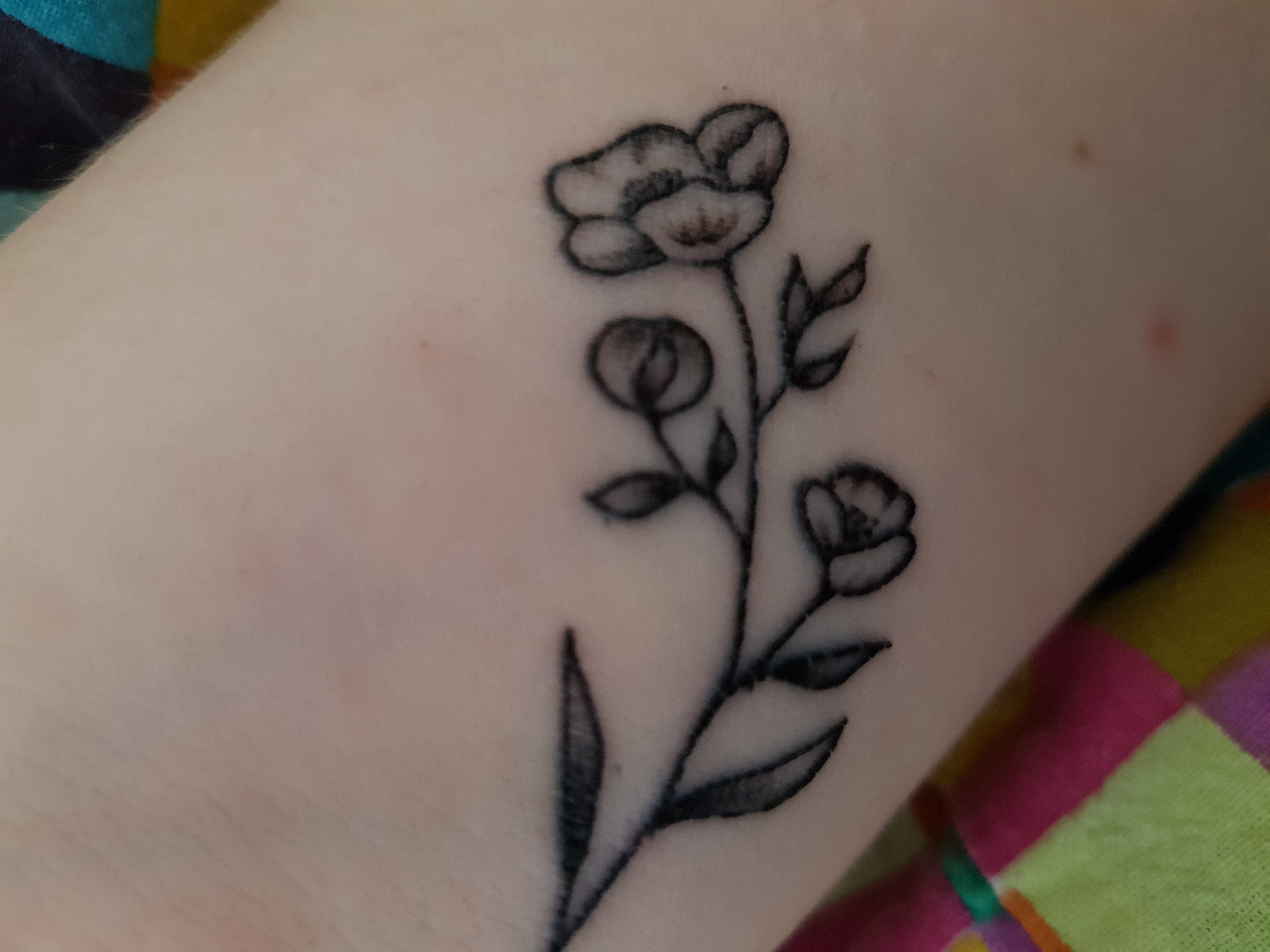 Tattoo Kruste löst sich? (Tattoopflege)