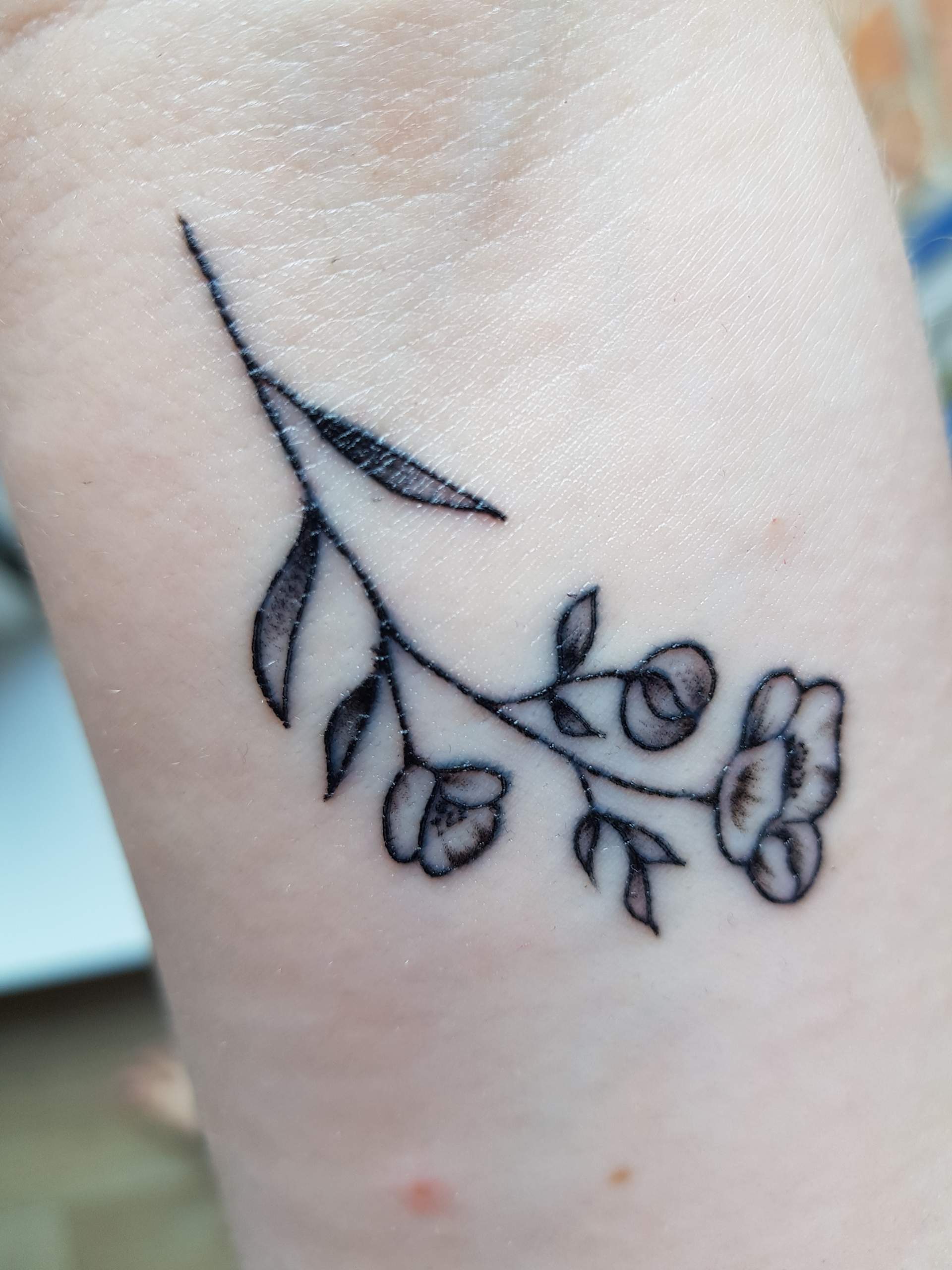 Tattoo Kruste löst sich? (Tattoopflege)