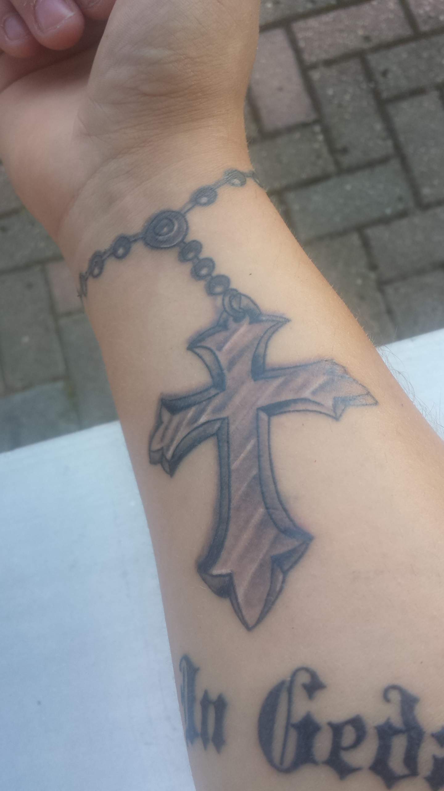 Tattoo nach einer Woche noch geschwollen? (Beauty, Haut)