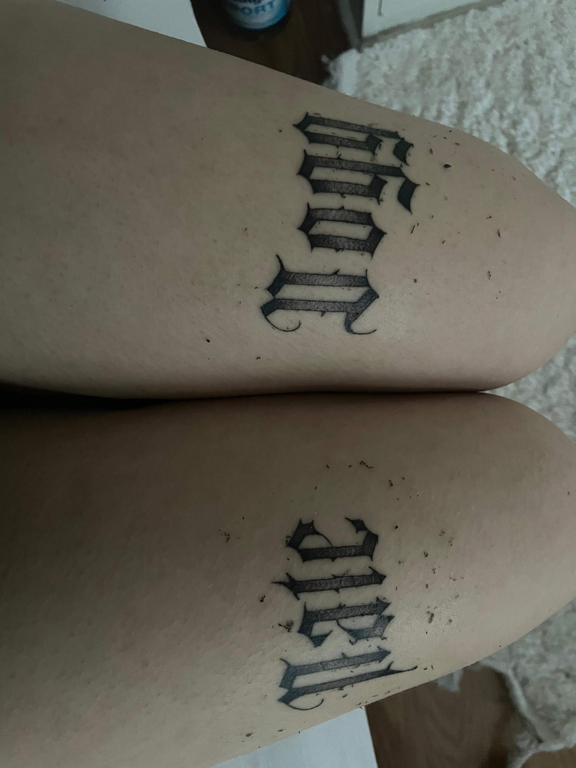Tattoo schält sich? (Tattoopflege)
