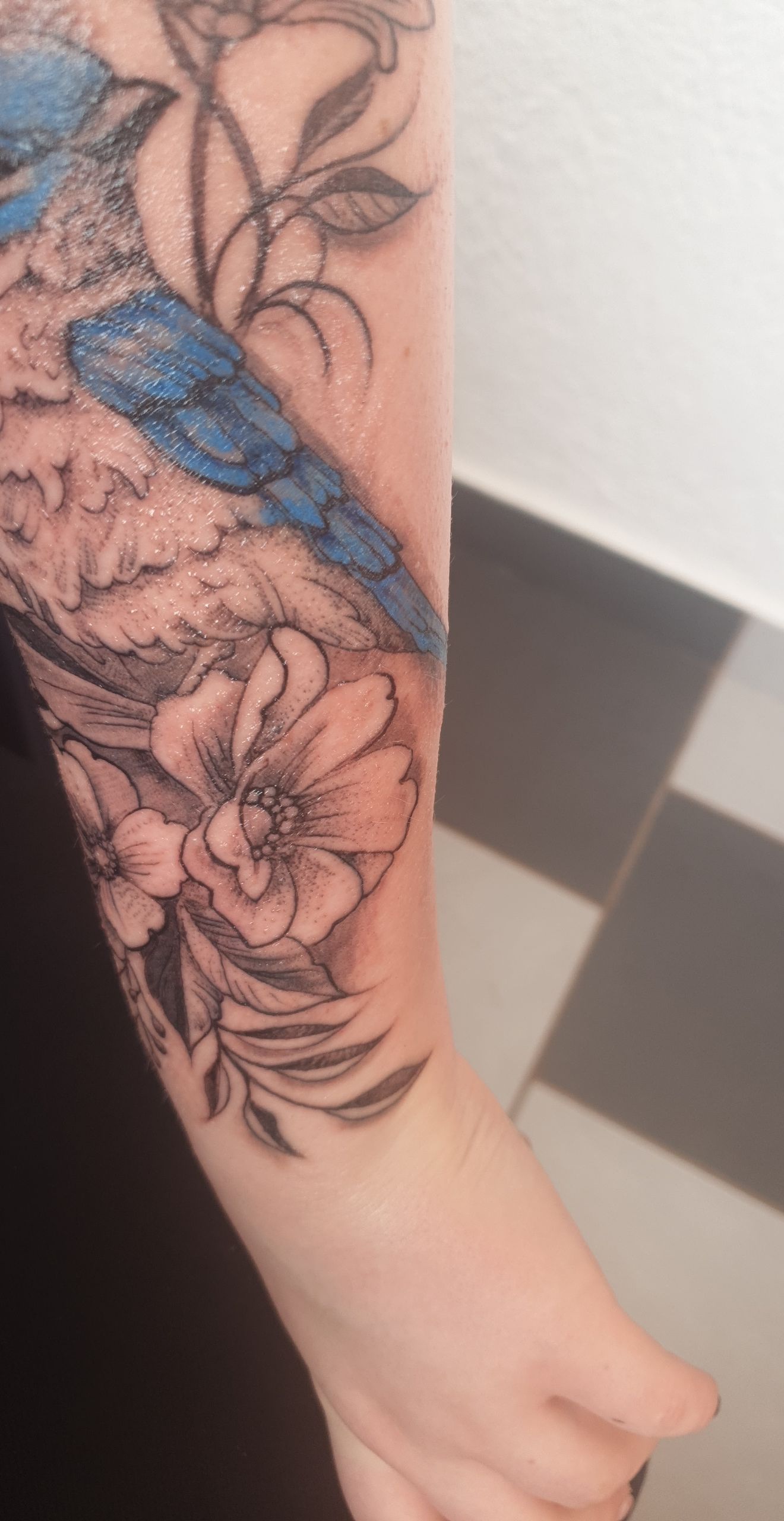 Tattoo und schmerz/muskelkater?
