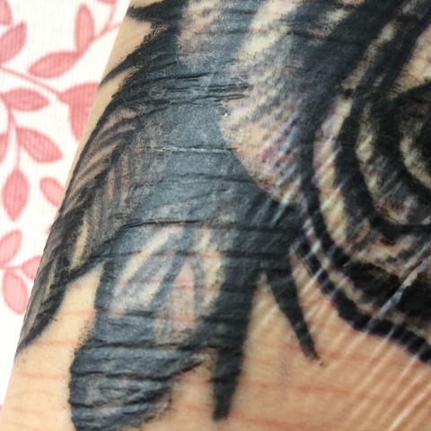 1 Tattoo trocken  - (Farbe, Tattoo, Heilung)