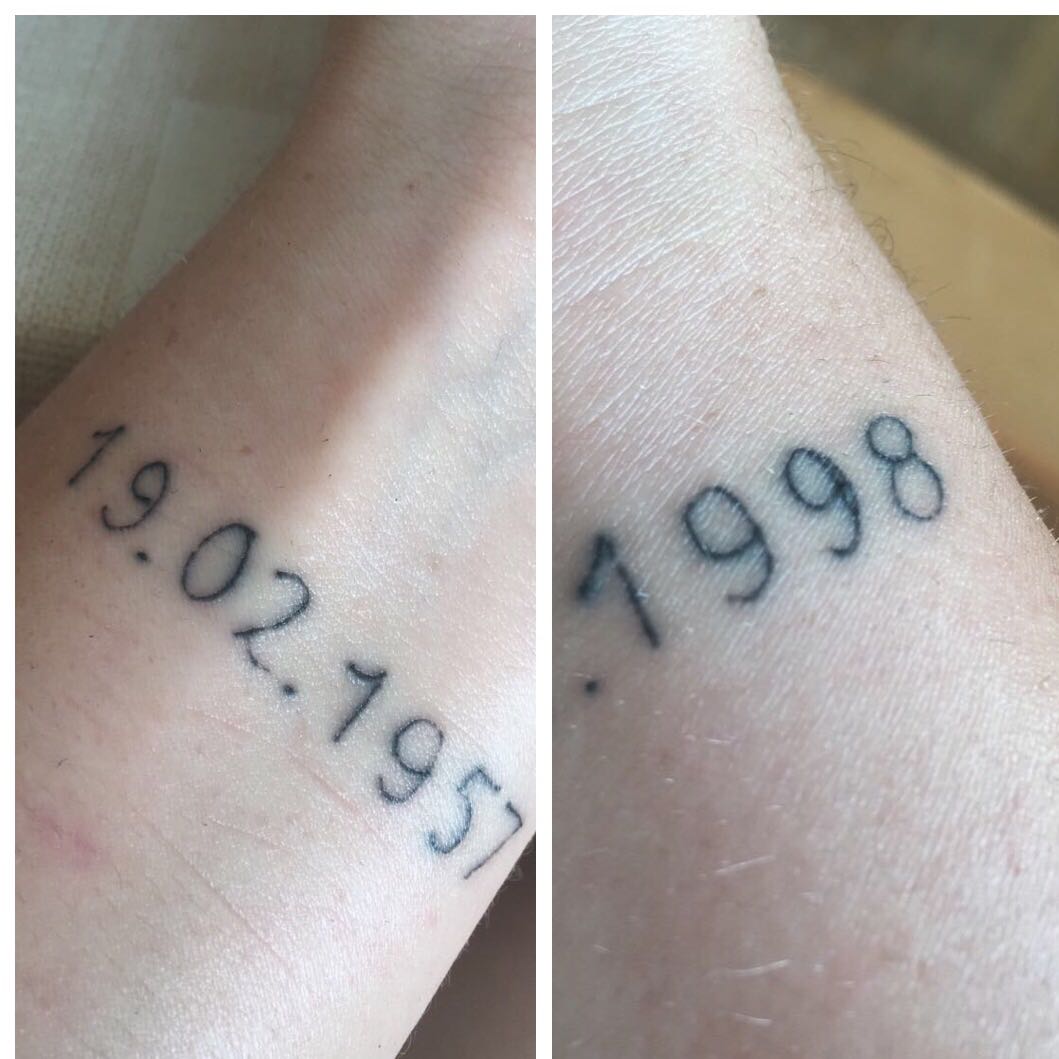 Tattoo wie im Knast gestochen? (Geld, Körper, Schmerzen)