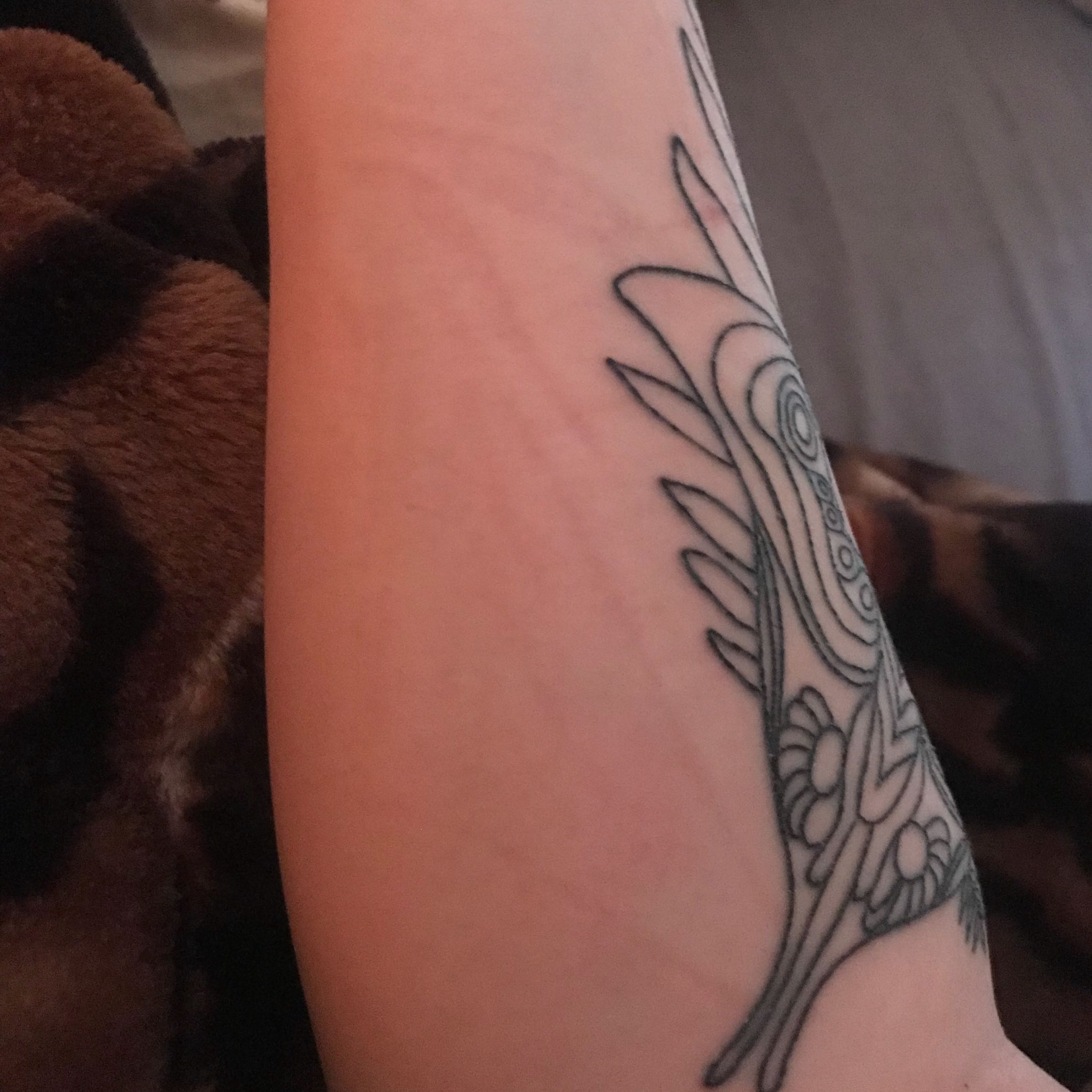 Tatttoo 7 Tage altsieht das normal aus? (Gesundheit und Medizin, Tattoo)