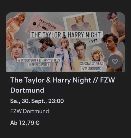 Taylor swift & Harry night?