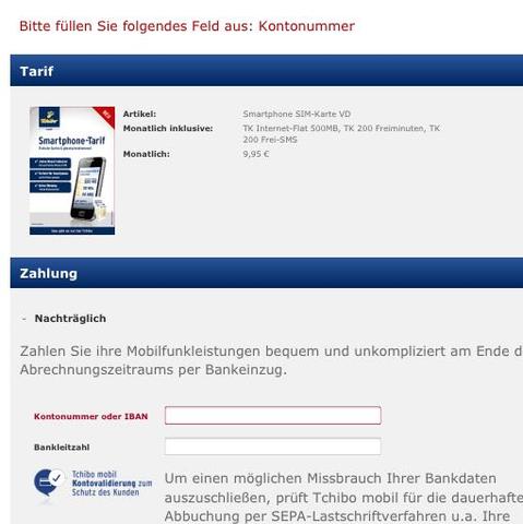 Muss Ich Meine Kontodaten Angeben Internet Iphone Website