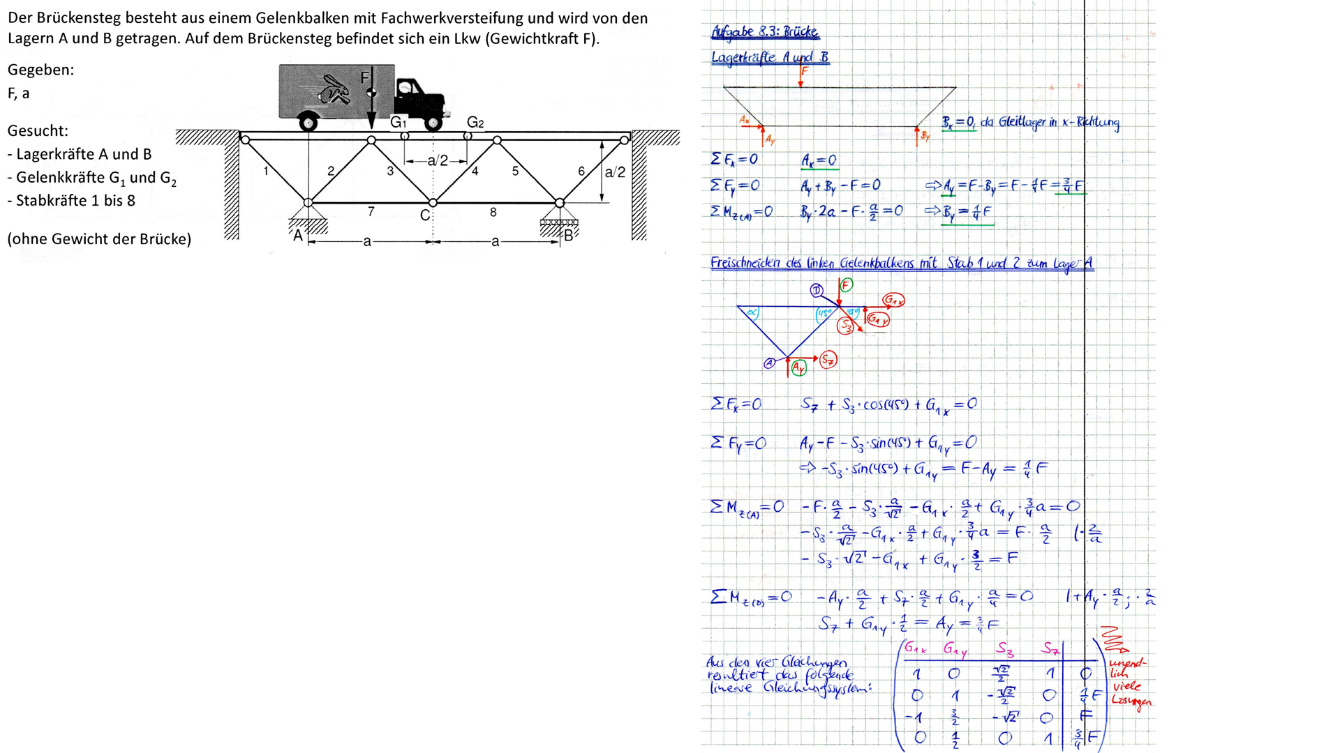 Geschiebe Brücke Abrechnung | Fallbeispiel: Abrechnung einer ...