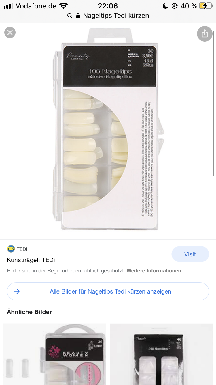 Tedi Nägel gut kürzen?