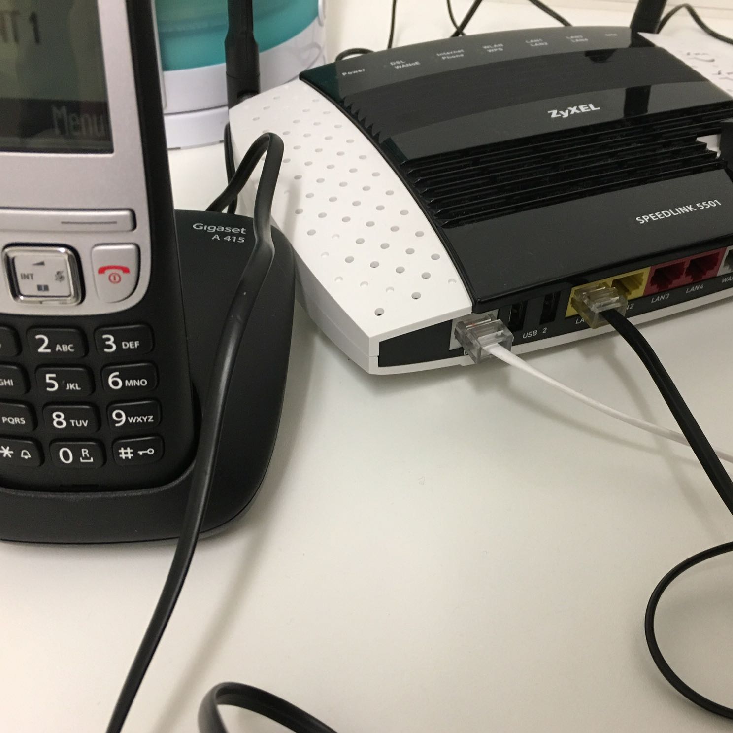 Telefon Uber Lan Anschliessen Computer Technik Technologie