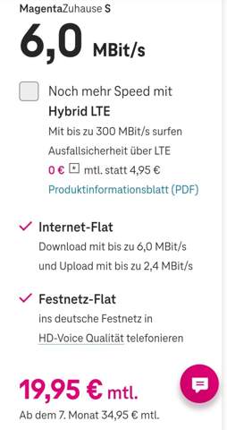 Telekom Tarif ändern wegen besseres Internet / Was ist LTE?