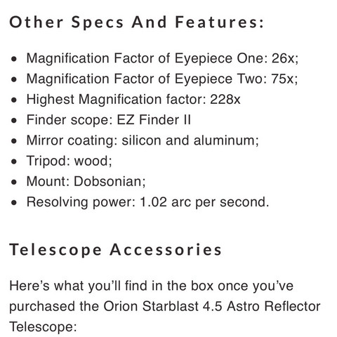 Teleskop Vergrösserung, wie berechnen?