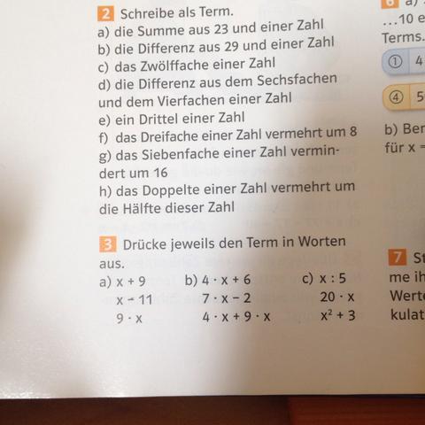 Wie werden diese Termaufgaben gelöst? (Mathematik, rechnen, Therme)