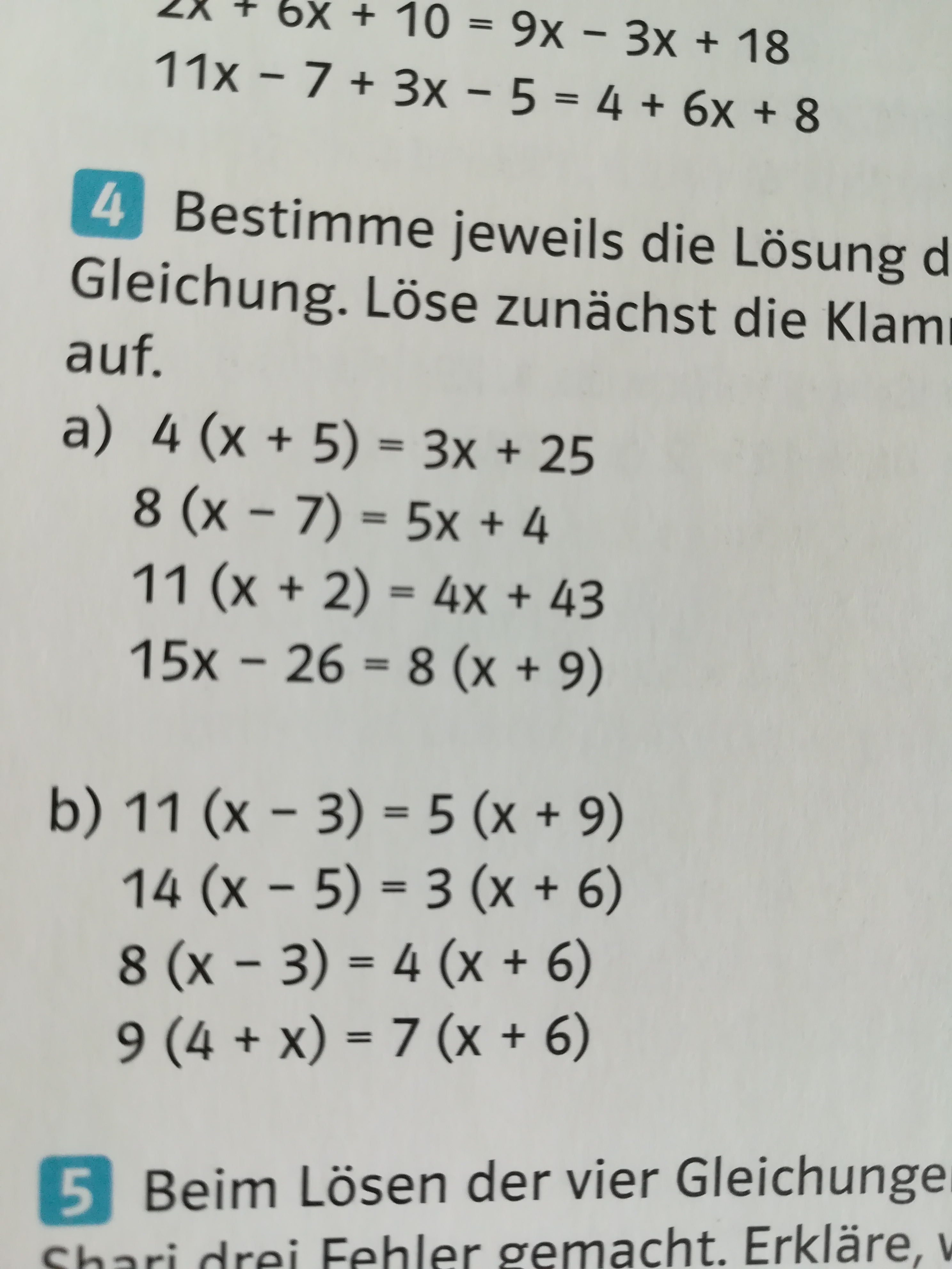 Terme mit Klammern? (Schule, Mathematik, Gleichungen)