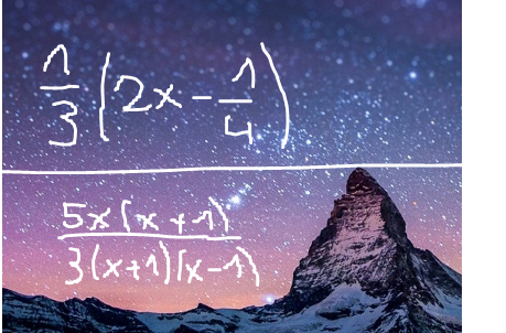 termumformung brüche - (Schule, Mathematik, lernen)