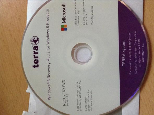Windows 8 Recovery Disk - (Computer, PC, Windows)