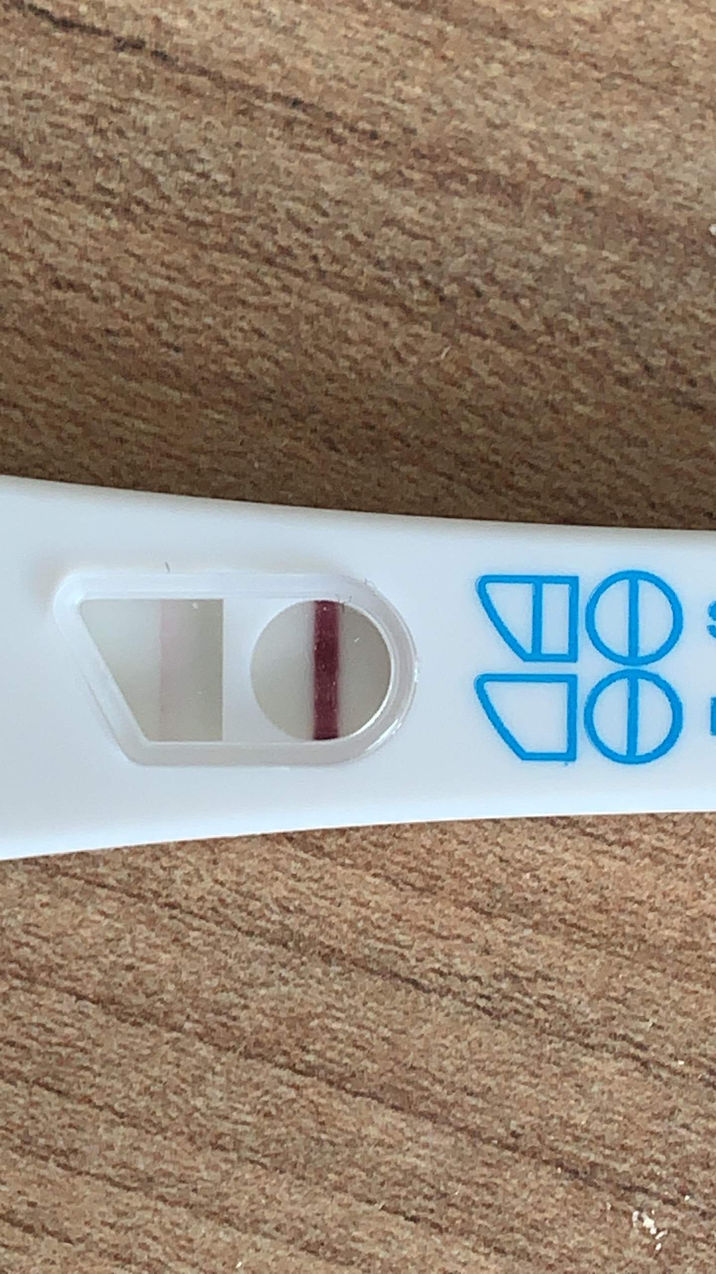 Med linie schwache testa schwangerschaftstest One step