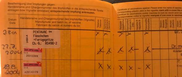 Tetanus Grundimmunisierung Medizin Impfung Tetanus Grundimmunisierung Medizin Impfung