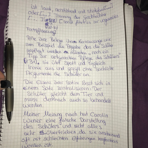 Teil 2  - (Schule, Handy, Deutsch)