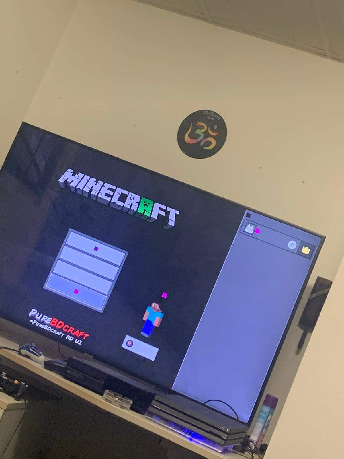 Texturepack in minecraft auf ps4 verbuggt? Technik, Spiele