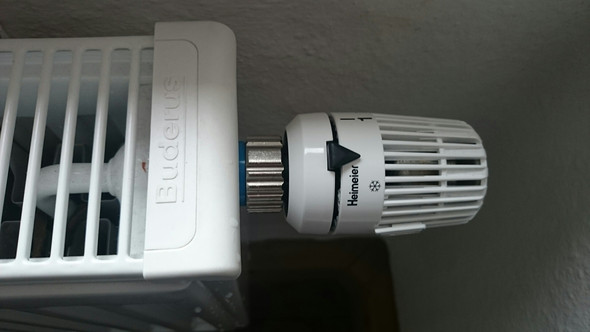 Thermostatkopf Der Heizung Wechseln Wasser Einbauen Abbauen