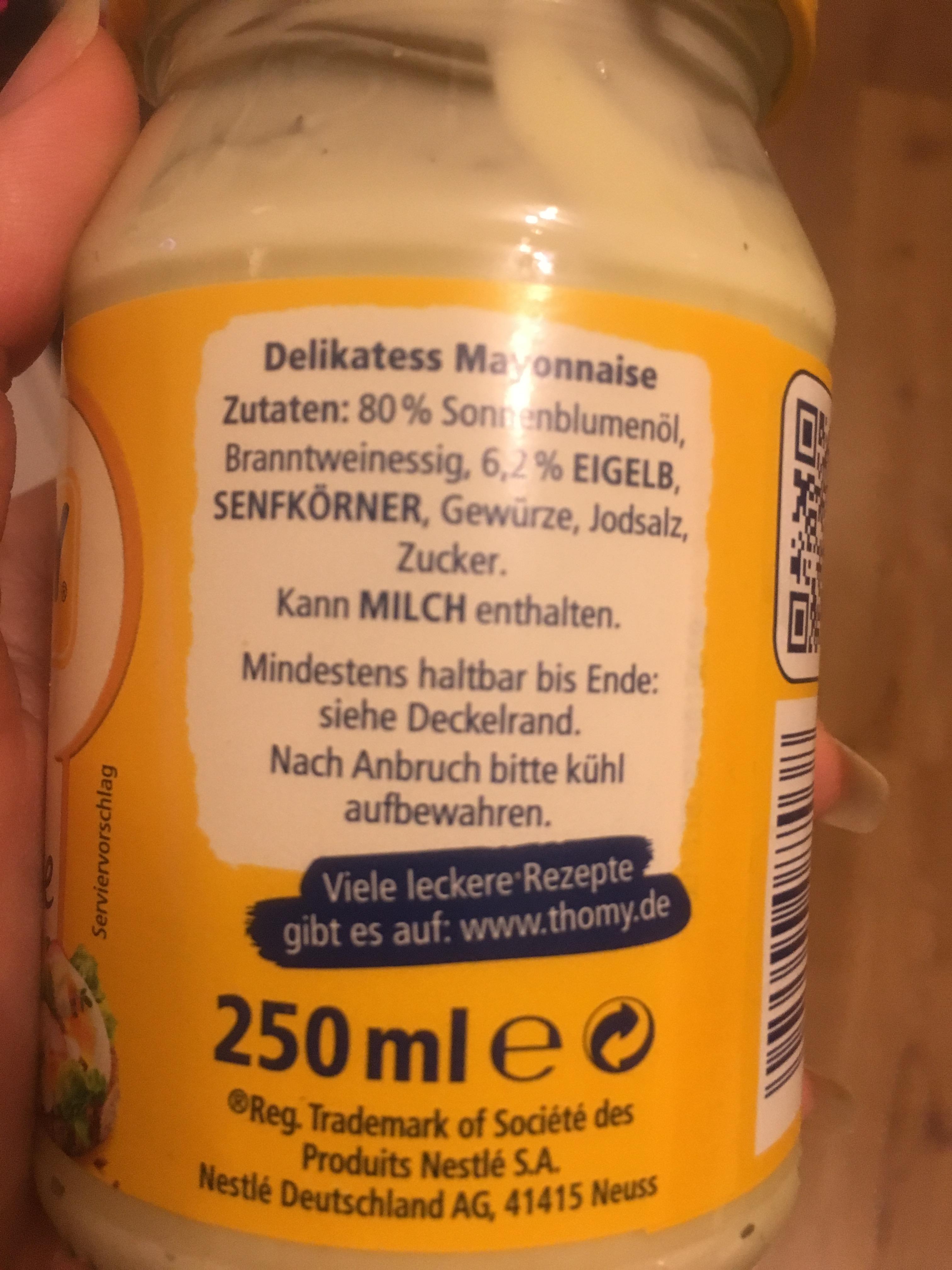 Thomy Moyannaise In Der Schwangerschaft Mayonnaise
