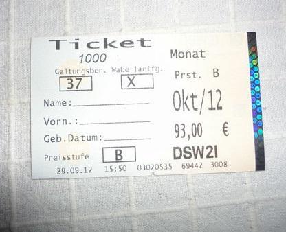 ticket - (Bahn, Ticket, Zug)