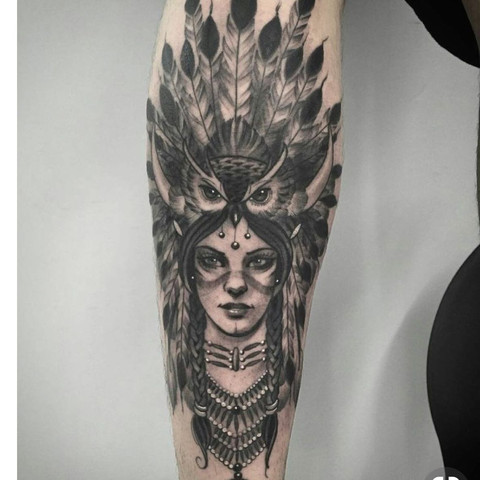 Tierkopf Tattoo Bedeutung Tiere Indianer
