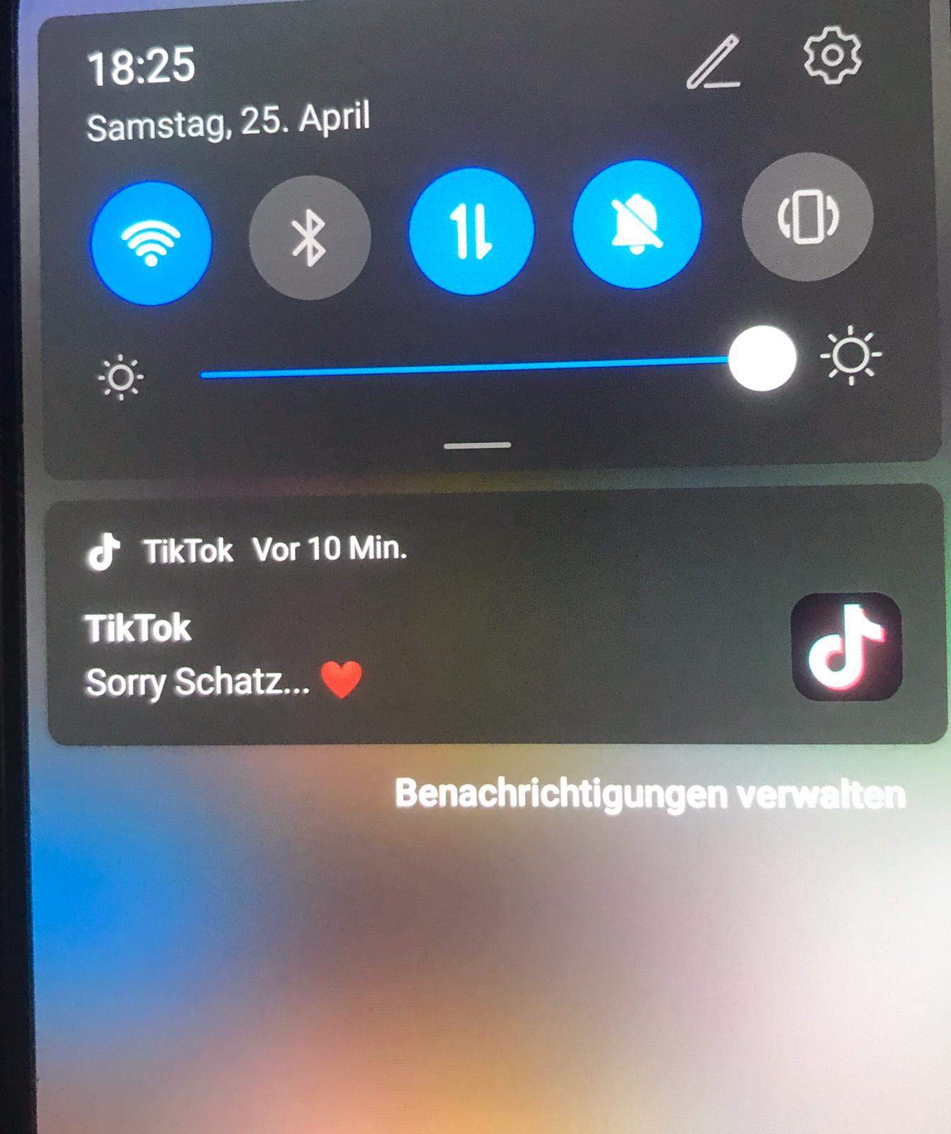 Tiktok Benachrichtigung? (Handy, Musically, TikTok werbung)