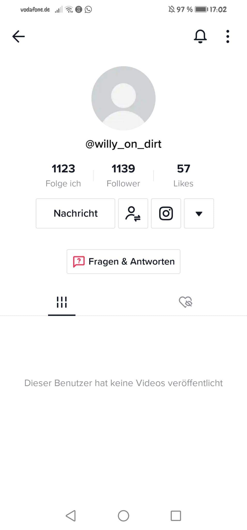 Wo finde ich die Bio bei Tiktok bei anderen?