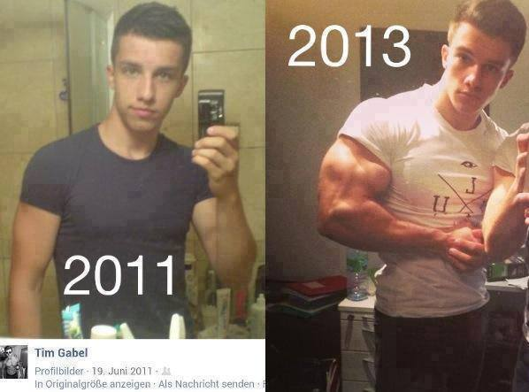 Tim Gabel Natural oder auf Steroide? (Sport, Bodybuilding)