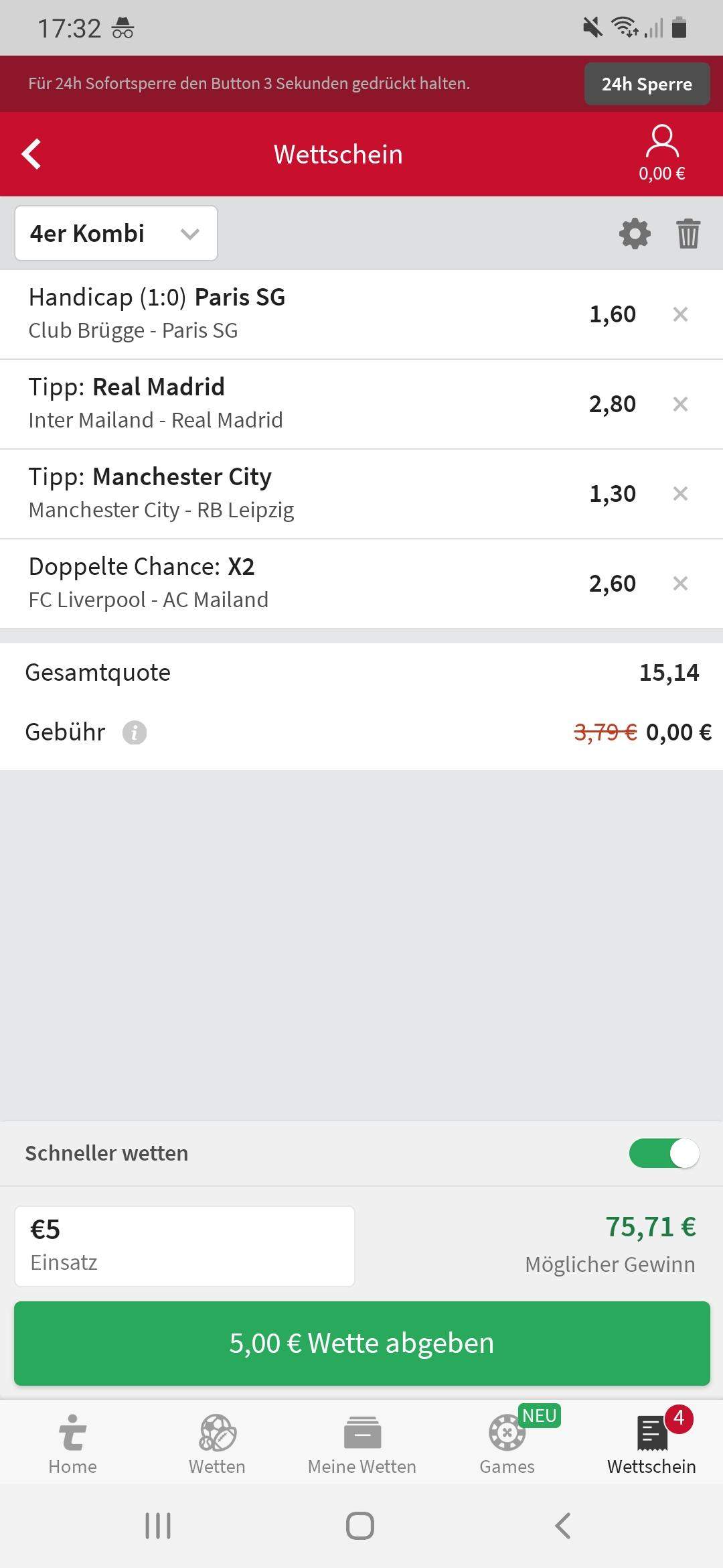 Tipico wette? (Sportwetten)