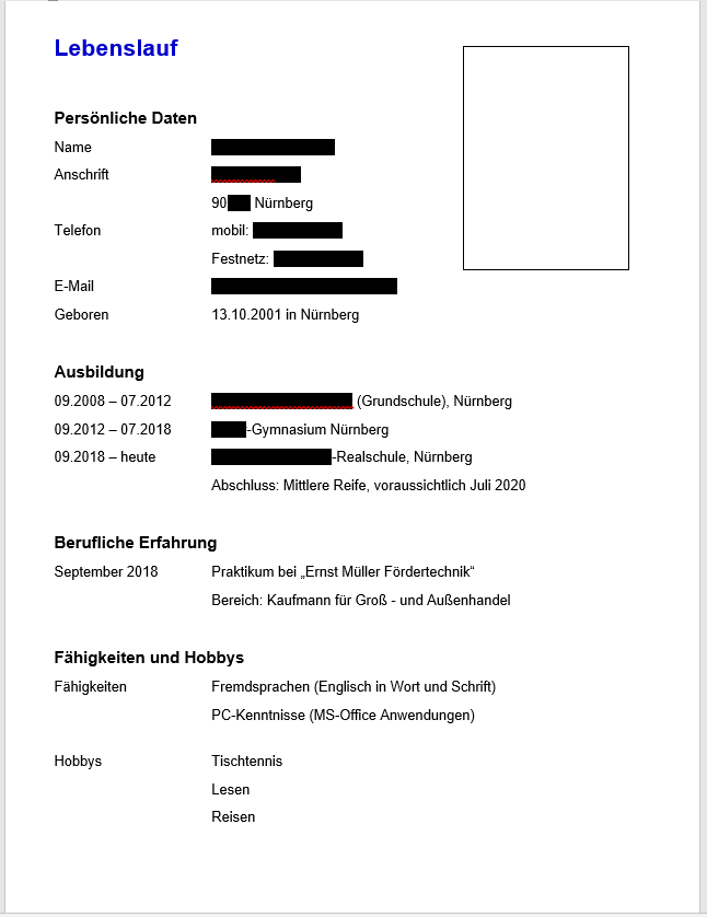 Tipps Fur Lebenslauf Schule Ausbildung Und Studium Arbeit Tipps Fur Lebenslauf Schule Ausbildung Und Studium Arbeit