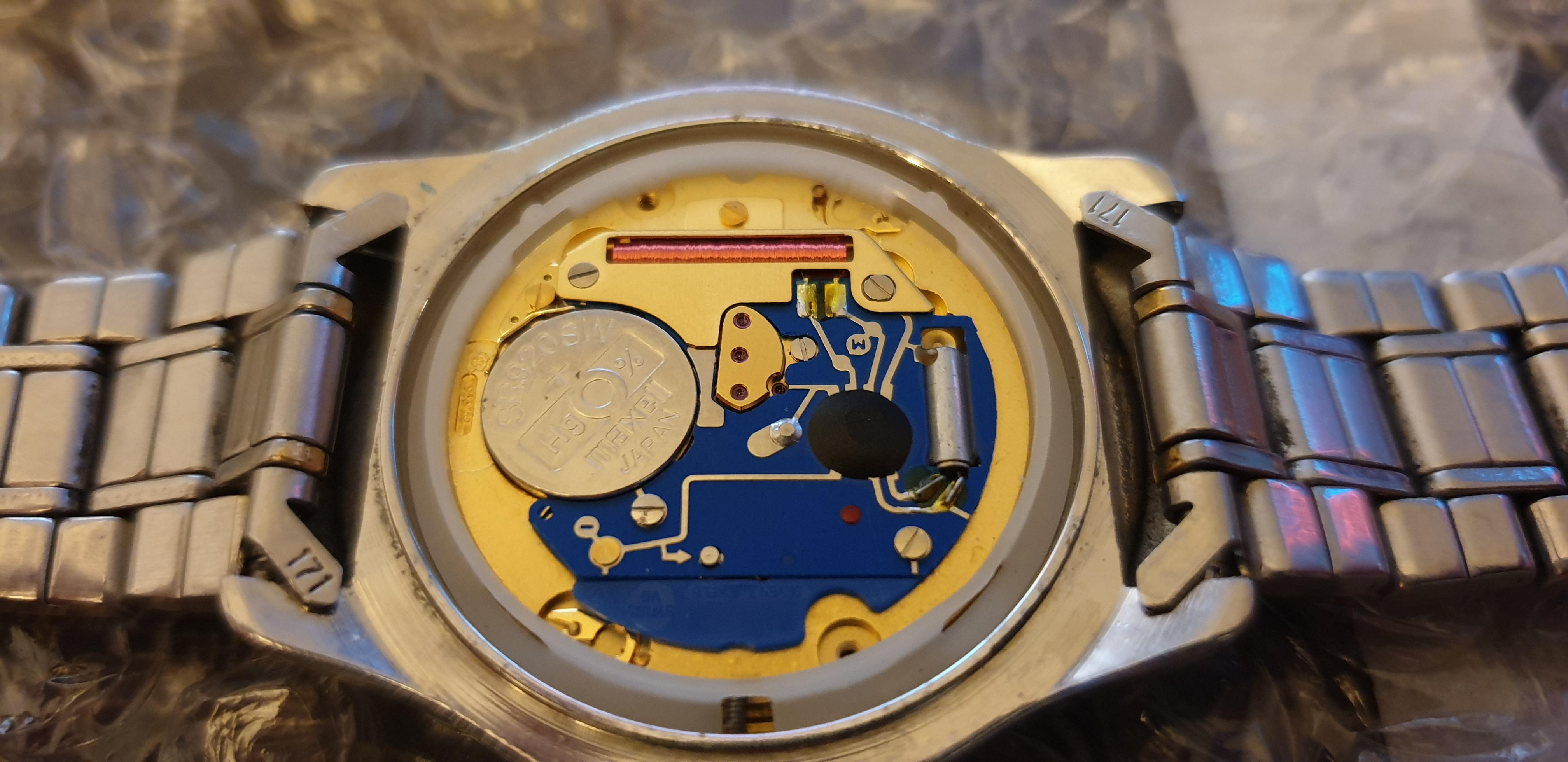 Tissot PR 50 läuft nach Batterie Wechsel nicht.? (Reparatur