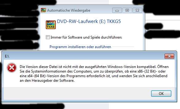 TKKG lässt sich nicht installieren (Computer, Computerspiele, Windows 7)