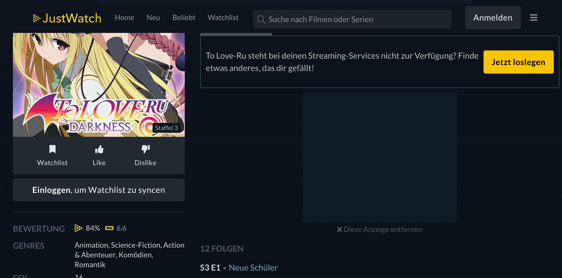 To Love Ru Staffel 5