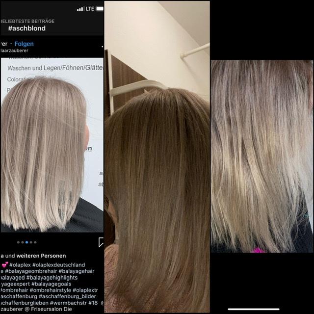 Friseurtönung nach erster Haarwäsche raus? (Haare, Beauty, Frisur)