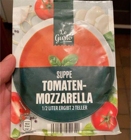 Tomaten-Mozzarella-Suppe: Insulin spritzen?