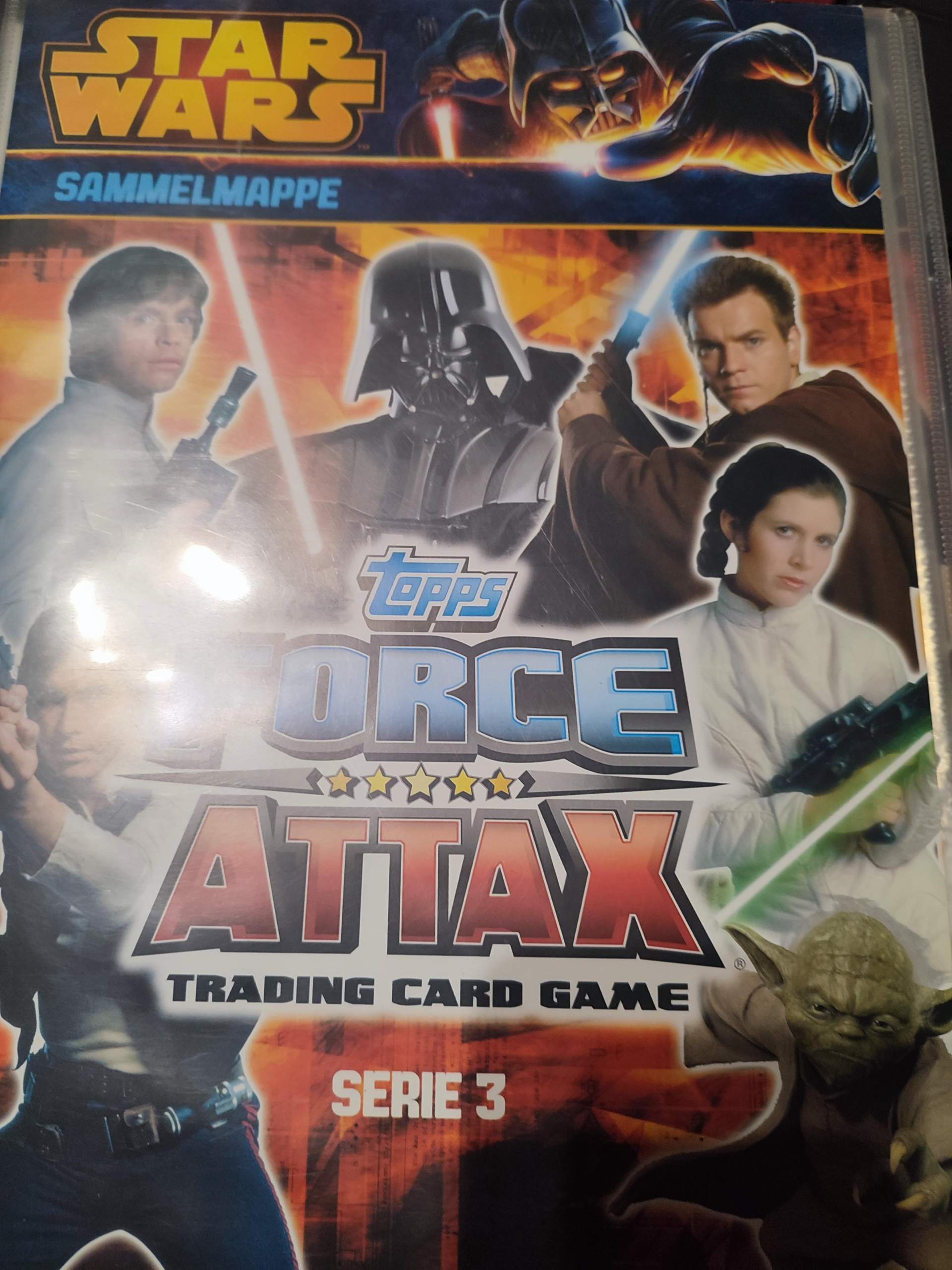Star Wars Force Attax Karten Wert Topps Force Attax series 3 Wert? (Geld, Euro, Star Wars)
